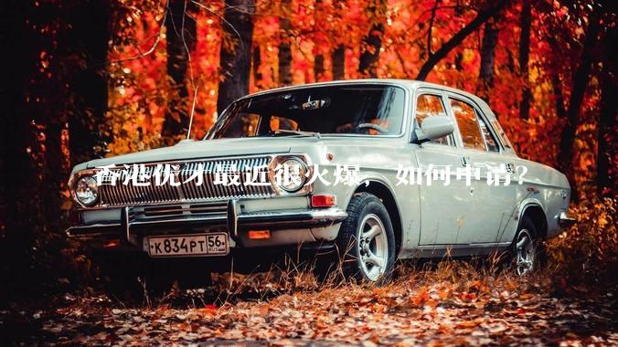 香港优才最近很火爆，如何申请？